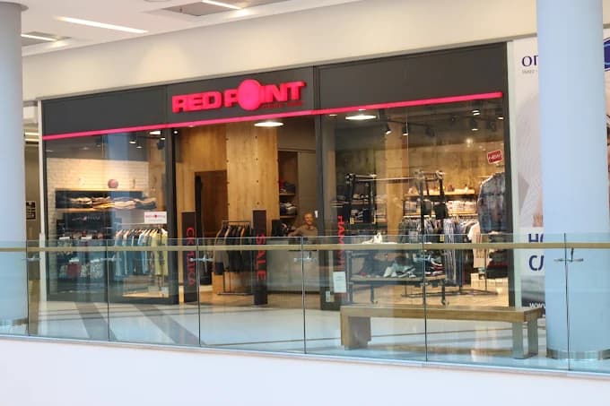 The Red Point storefront at Grand Mall, Varna