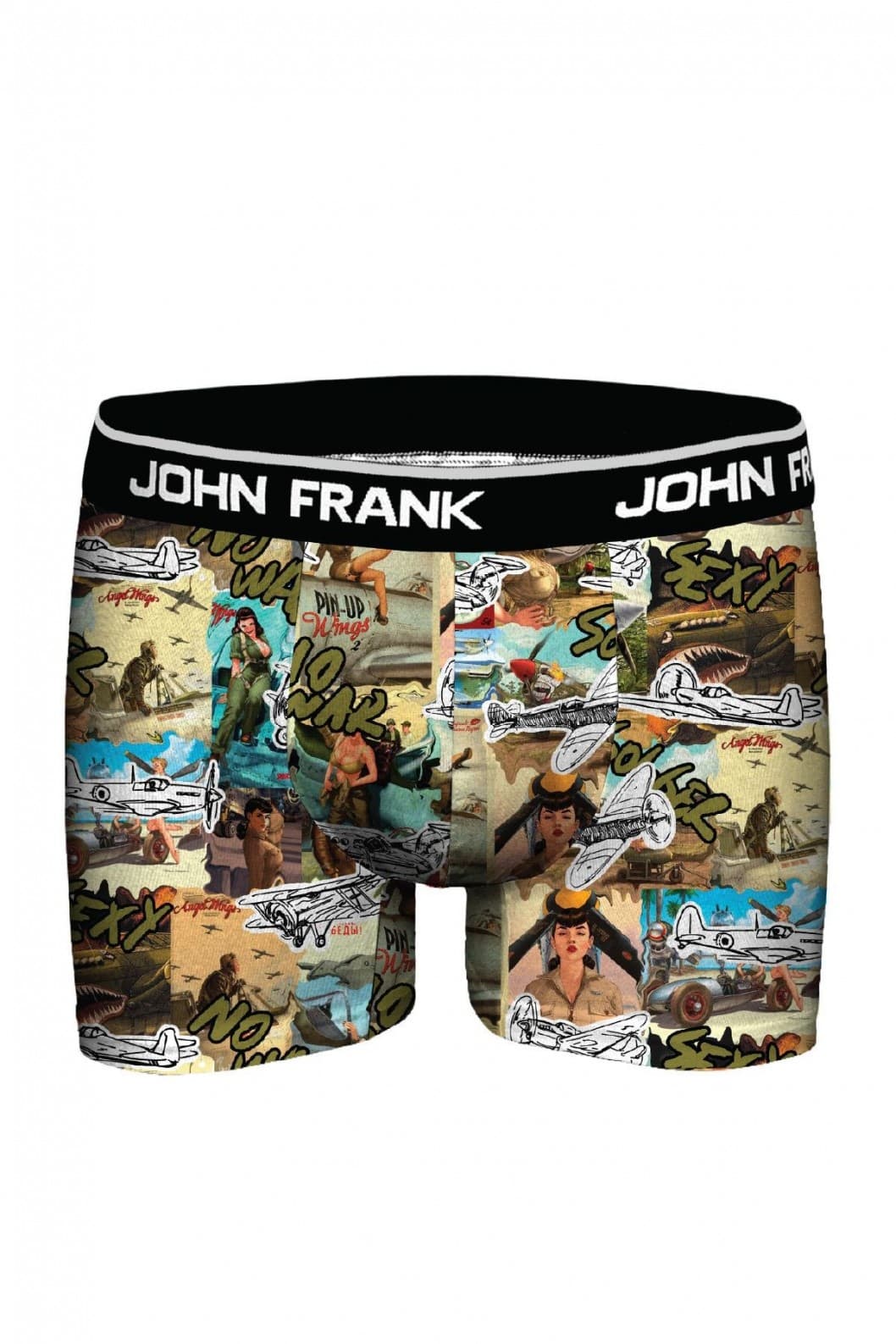 Боксерки John Frank с дигитален принт 15450